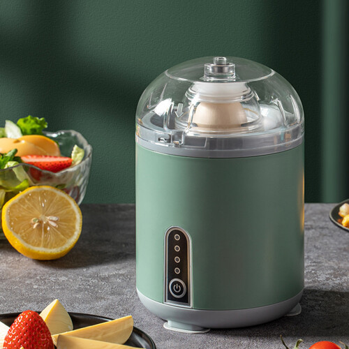 Batteur d'œufs électrique vert Shaker 3.7V 15W ABS 2