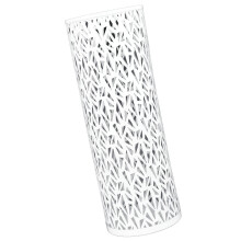 Soporte redondo para paraguas de metal blanco Modelo M