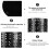 Porta-ombrelli in rame antiruggine nero 231515 cm 6