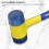 25mm Rubber Hammer with Long Handle for Comfortable DIY Home Projects 8