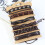 Ensemble de 12 bracelets en cuir PU multicouches pour hommes 15