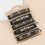 Pulsera Skull Rock para hombre de cuero PU ajustable 10