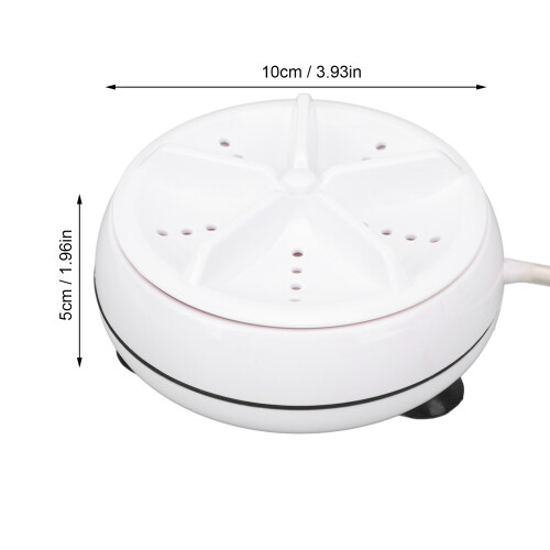 Mini lavadora ultrasónica, 11.08 oz, Blanco 1