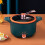 Micro Pressure Cooker 600W 3L Non-Stick, Anti Dry Burn, Multi-Functional 6