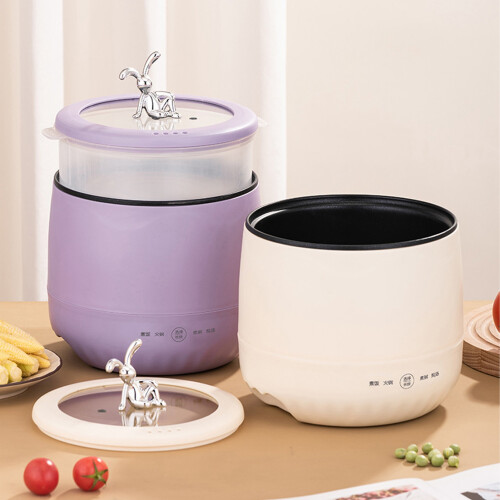 Mini cuocitore 1,8 L 450 W ABS ceramica cristallo 2