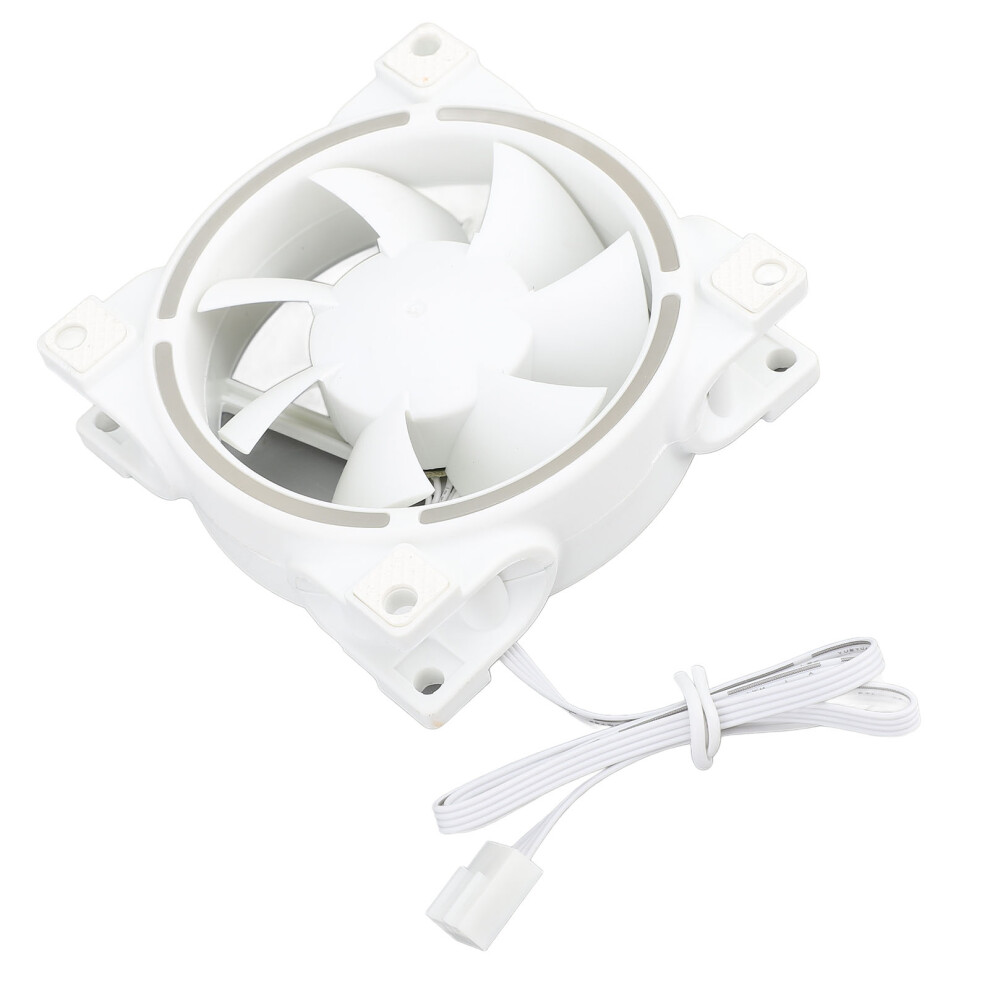 80Mm Silent Pwm Case Fan 800Â2500Rpm With Dynamic Pressure Bearing White 6931335203801