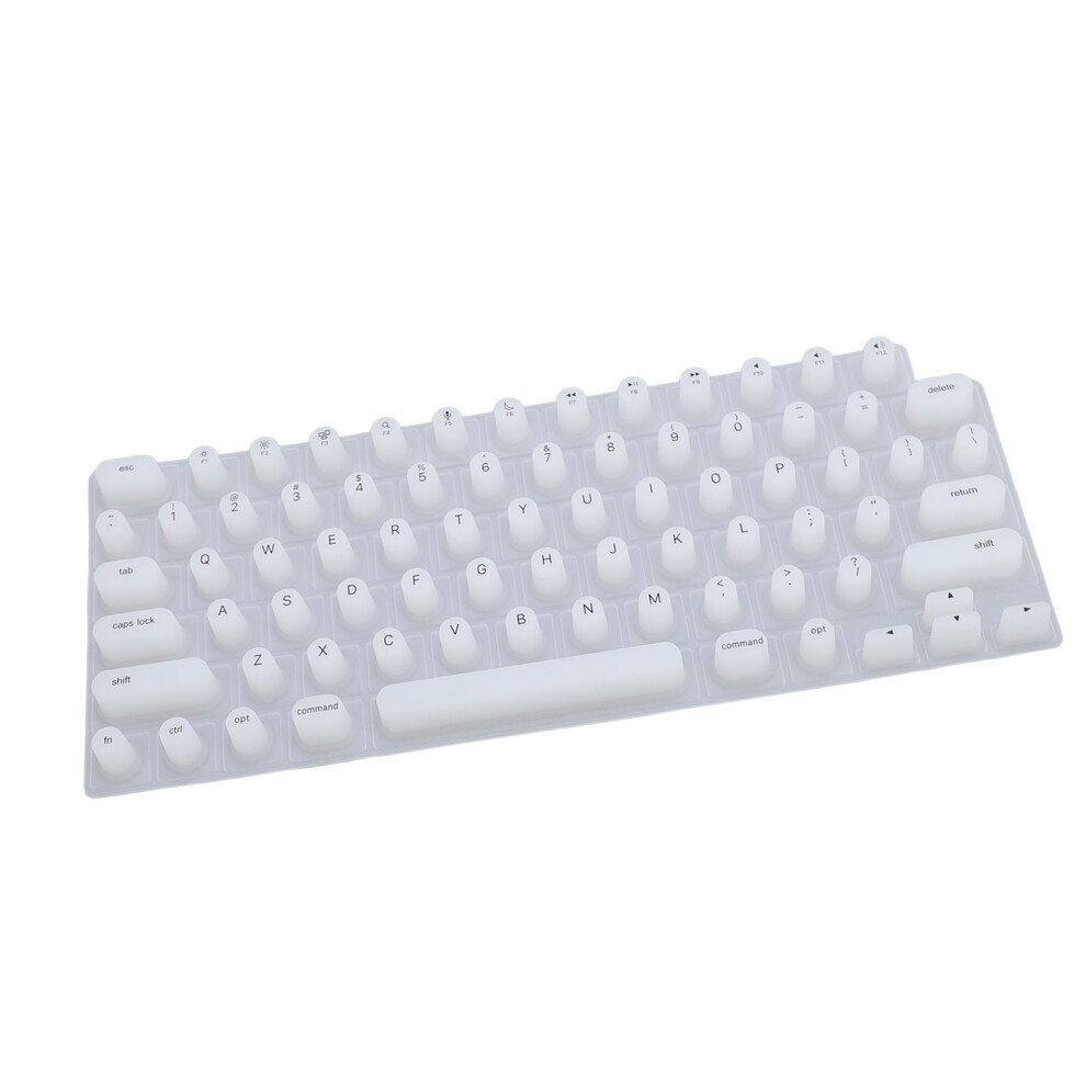 Soft Silicone Keyboard Cover For Macbook Pro Air 13-16Â White 7901335204169