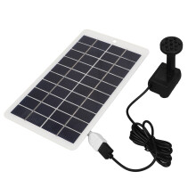4W 5V Solar Fountain Pump, 120L/h Water Pump for Garden Patio