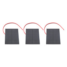 Piccolo kit di pannello solare monocristallino da 2W con cavo per progetti di scienza fai-da-te