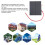 2W Small Solar Panel with Cable for DIY Science & Eco-Friendly Projects 5
