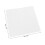 200 pièces de tampon en maille pour pot de fleurs 10x10cm polyester blanc 2