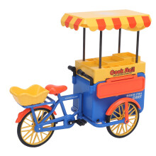 Kids Tricycle Playset with Sensor Lights & Music, 18x16.5cm, Plastic