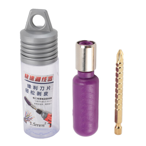 Dénudeur de fil pour perceuse électrique, 1,5 mm², 21-50 mm 2