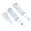 Outil de torsion de fil attachement pour perceuse acier HS 16
