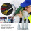 Outil de torsion de fil attachement pour perceuse acier HS 3
