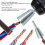 Outil de torsion de fil attachement pour perceuse acier HS 4