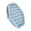 Runde Eiswürfelform 37 Mulden 16x16x3 cm blauer Deckel 12
