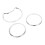 Tachoringe W210 W202 A208 Silber 9,8x12x2 cm 4