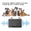 Ultrasonic Dog Repeller, Portable, 3 Modes, Waterproof, 80*63*43mm 7