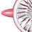 Mini-USB Tischventilator Pink, integrierte Li-Ion-Batterie 7