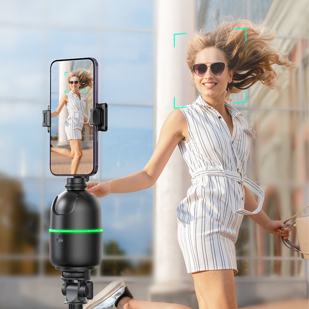 Auto Face Tracking Phone Tripod 360 Rotation, 1200Mah Battery 9481335209169