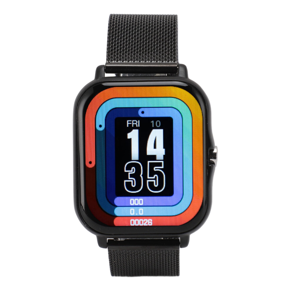 Smart Sports Watch Y13 1.69" Full Touch, 12 Modes, Ip68 Waterproof, Bluetooth For Android & Ios, Black 4101335209406