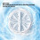Portable 10W Mini Laundry Washer, Rechargeable 4000mAh, ABS 5
