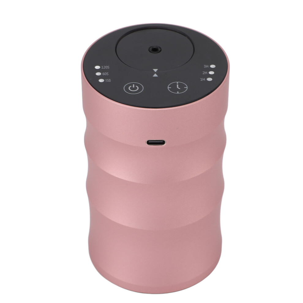 Waterless Aluminum Alloy Portable Car Aroma Diffuser 20Ml, Smart Timer 9481335209992