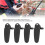 4 Stück Gürtelclip-Ersatz 52 g Schwarz TK2140 TK3140 3