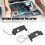 T460S/T470S Kit de remplacement des haut-parleurs Noir L/R 4