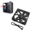 MFDB 120x120x25mm 94.5CFM PWM 12V Ventola nera 1