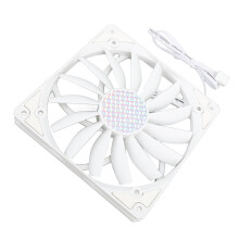 MFDB 140x140x15 mm 12 V PWM ventola per PC bianca 76,5 CFM