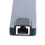 Docking Station in alluminio 100W PD USB-C Hub 94g 6