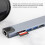 Docking Station in alluminio 100W PD USB-C Hub 94g 3