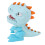 Dinosaur Teeth Game with Sound, Biting Finger, Blue, 17x10.5cm 15