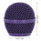 Rejilla morada para micrófono 38g 55x31mm para SM58S 2