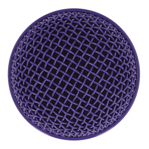Rejilla morada para micrófono 38g 55x31mm para SM58S
