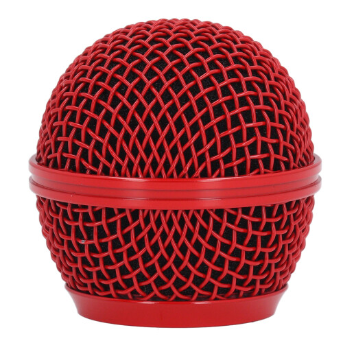 Griglia rossa per microfono SM58S/SM58LC/BETA58/SA M30, 38g 2