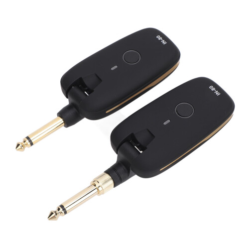 Système de guitare à 7 canaux 6,35mm/3,5mm noir 950mAh