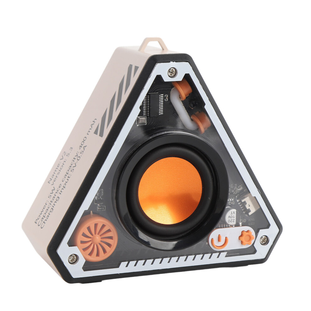 Portable Bluetooth 5.3 Speaker 400Mah 5W Surround Sound Beige 9371335215218