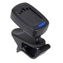 Accordeur clip-on pour guitare ABS antidérapant noir 200mAh