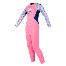 Mädchen-Neopren-Wetsuit 2,5 mm M155589K Pink/Blau S-XXL