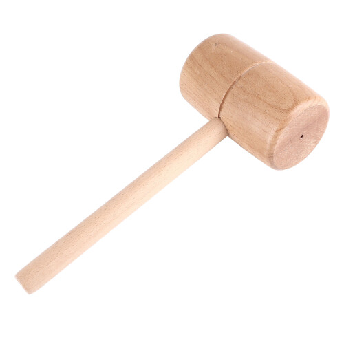 Maillet en bois à tête ronde - léger, bois de hêtre 2
