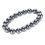 Terahertz-elastisches Seilarmband 6 mm Heilperlen 1