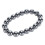 Braccialetto Terahertz perline da 8 mm unisex corda elastica 16
