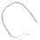 Perles de pierre Terahertz 6 mm / 0,24 po, chaîne de 40 cm 8
