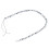 Perles de pierre Terahertz 6 mm / 0,24 po, chaîne de 40 cm 9