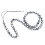 Perles de pierre Terahertz 6 mm / 0,24 po, chaîne de 40 cm 10