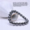 Braccialetto Terahertz perline da 8 mm unisex corda elastica 5