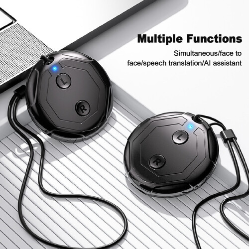 AI Voice Translator Device, 55mAh, Supports 14 Languages 2